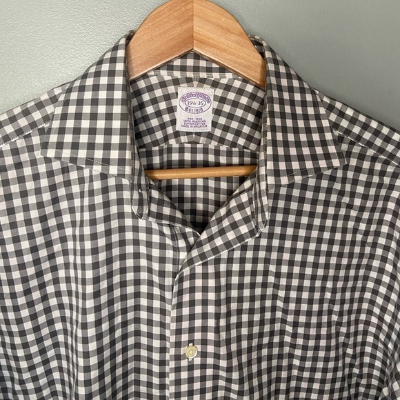 Brooks Brothers Gingham Button Down - Picture 5 of 8